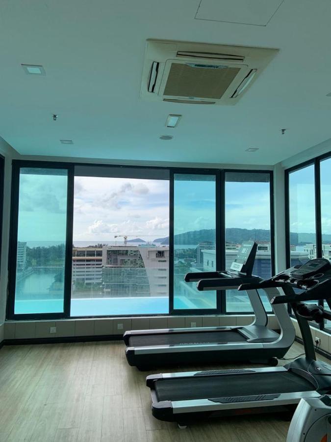 Sky Suite Top Floor With Rooftop Pool & Gym Kota Kinabalu Zewnętrze zdjęcie